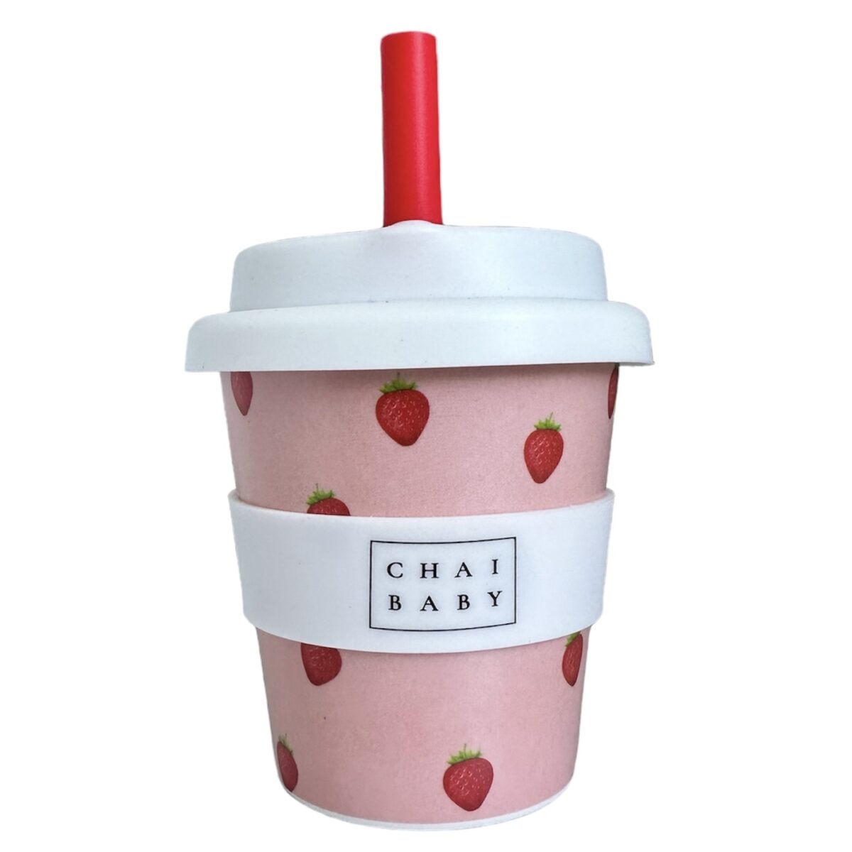 Chai Baby Keep Cup Babyccino Small - Strawberries & Cream