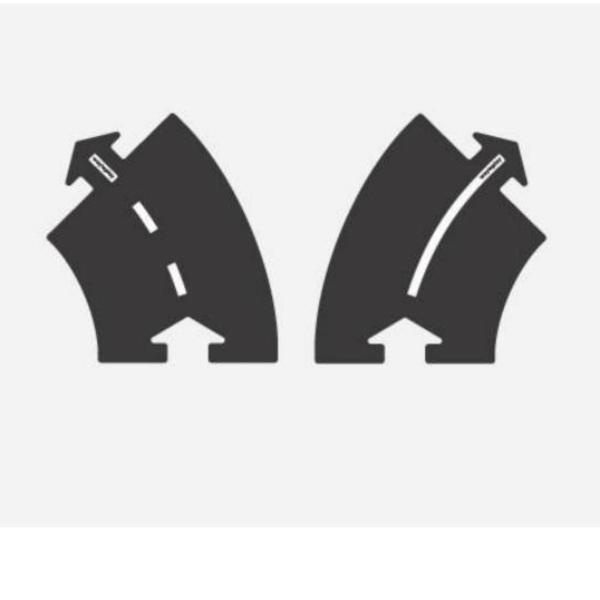Waytoplay - Curves Extension Set 4 Pieces