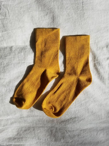 Le Bon Shoppe Sneaker Socks - Marigold