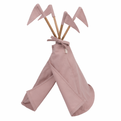 Numero 74 Doll Tipi Tent - Dusty Pink
