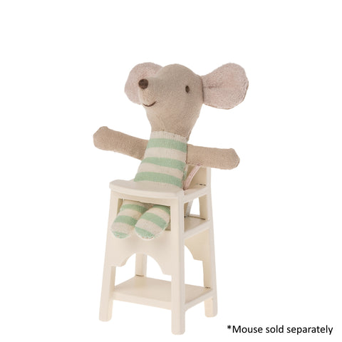 Maileg High Chair for Mouse - Off White
