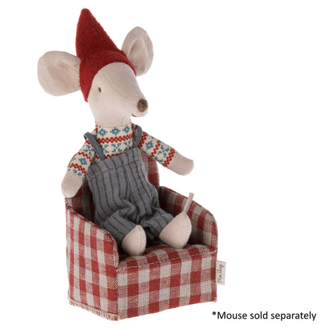 Maileg Chair for Mouse - Red