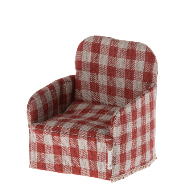 Maileg Chair for Mouse - Red
