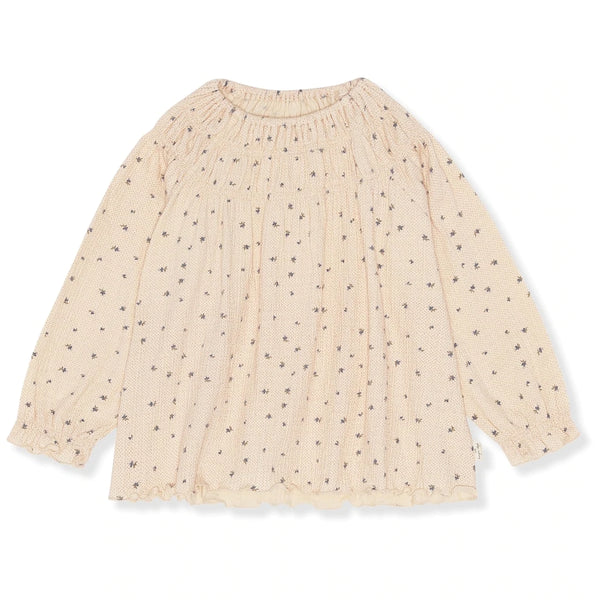 Konges Slojd Chleo Smock Blouse - Flower Drop