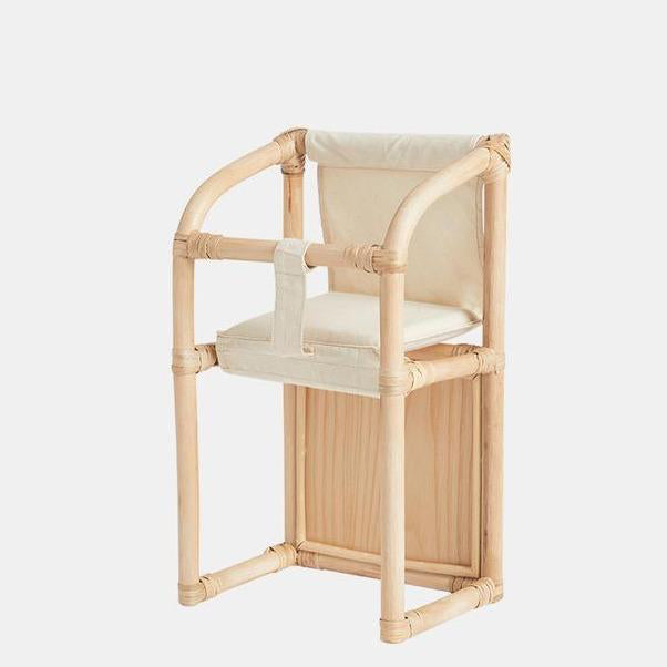 Olli Ella Dinkum Doll Rattan High Chair & Play Table