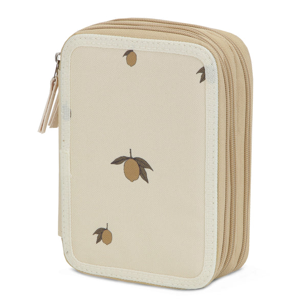 Konges Slojd Nush Big Pencil Case - Lemon