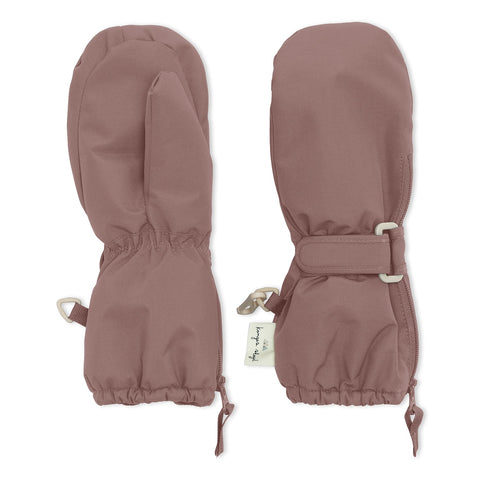 Konges Slojd Nohr Snow Mittens - Burlwood