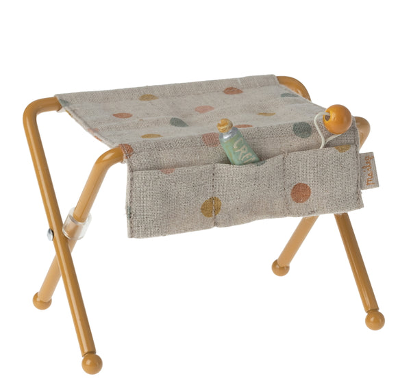 Maileg Nursery Table for Baby Mouse - Ocher