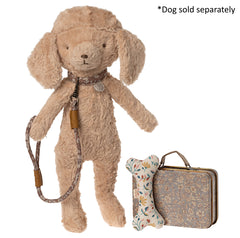 Maileg Puppy Dog Accessories in Tin Rose