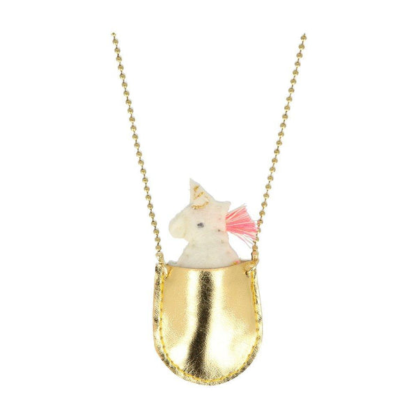 Meri Meri Unicorn Pocket Necklace