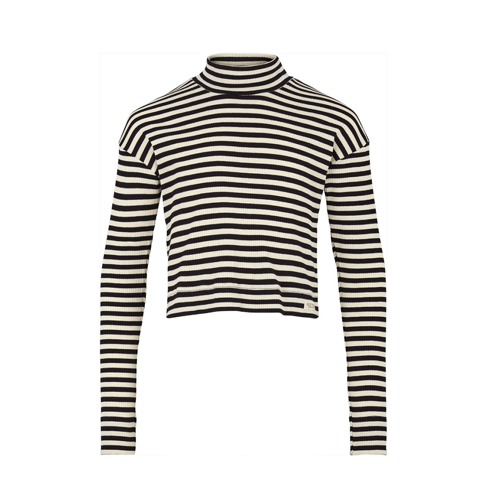 MarMar Copenhagen Pop Top LS - Black & White Stripe