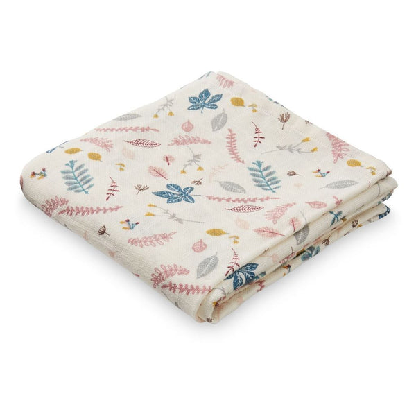 Cam Cam Copenhagen Muslin Cloth - Pressed Leaves Rose