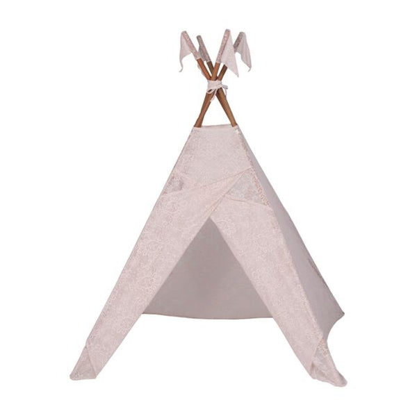 Numero 74 Lace Baroque Tipi Tent - Powder