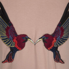 Petit by Sofie Schnoor Birds T-Shirt - Cameo Rose