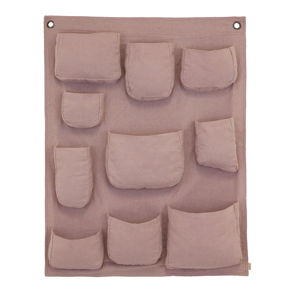 Numero 74 Wall Pocket - Dusty Pink