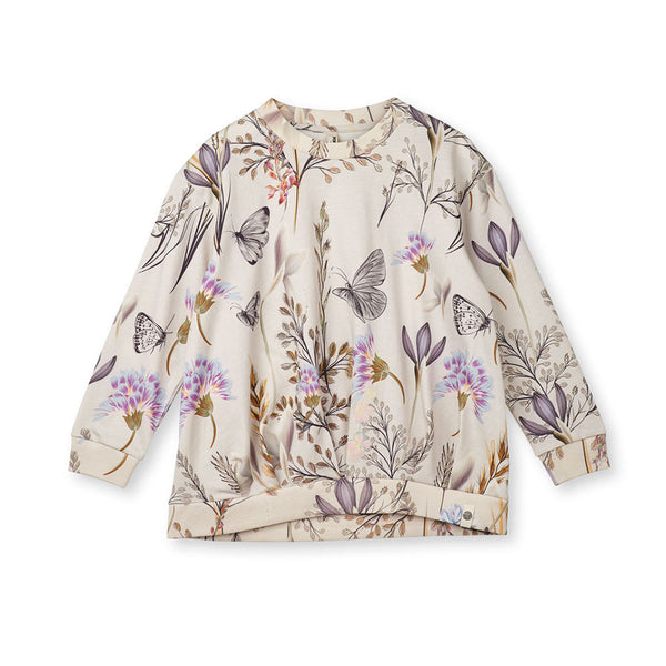 Popupshop Winter Flower Wrinkle Blouse