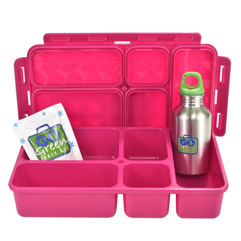 Go Green Lunchbox Large - Pink