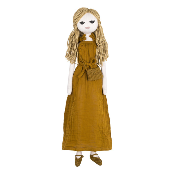 Numero 74 Mama Léa Organic Cotton Doll Gold