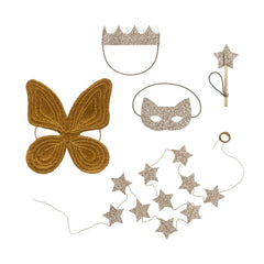 Numero 74 Doll Fairy Set - Gold