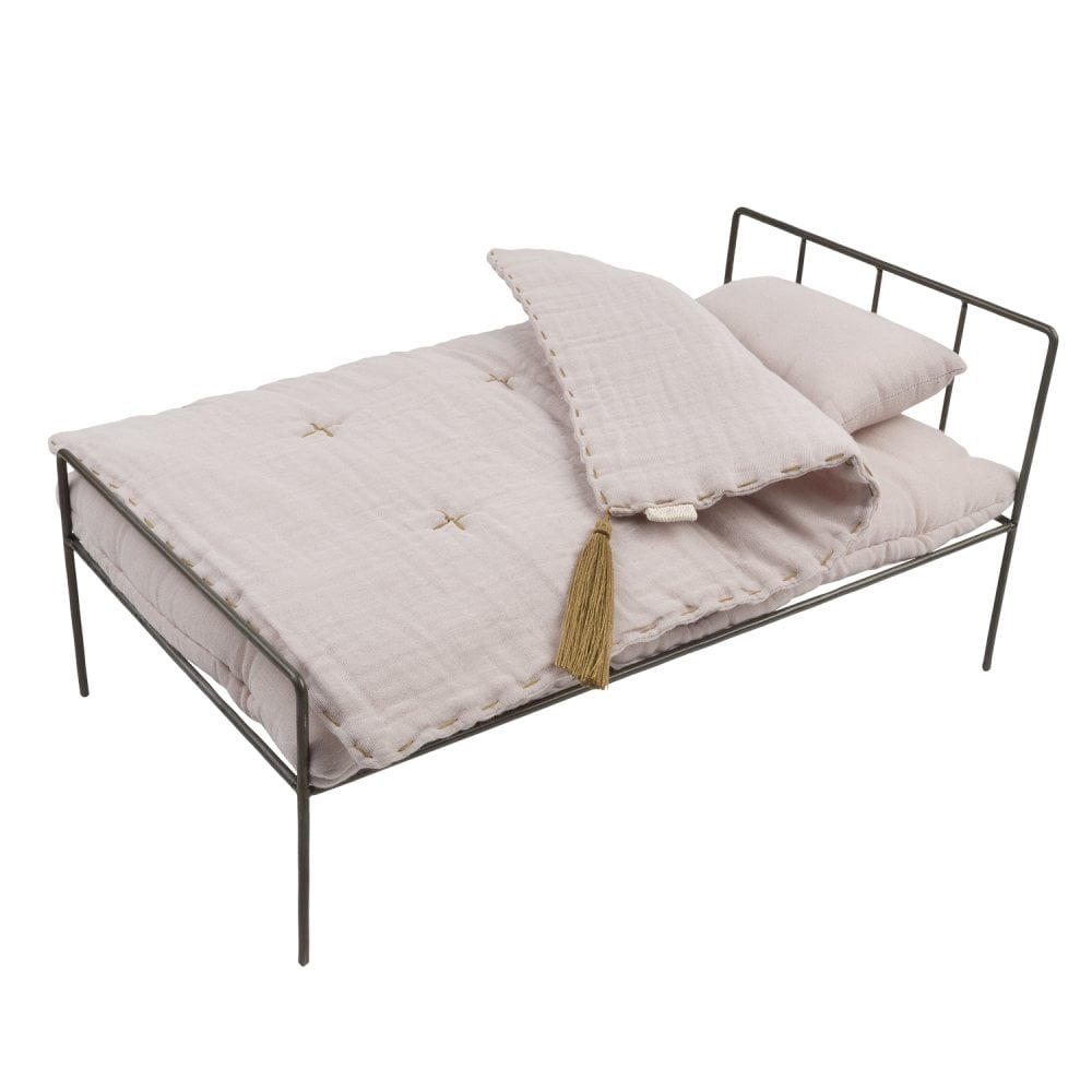Numero 74 Doll Metal Bed & Organic Cotton Bedding