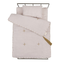 Numero 74 Doll Metal Bed & Organic Cotton Bedding