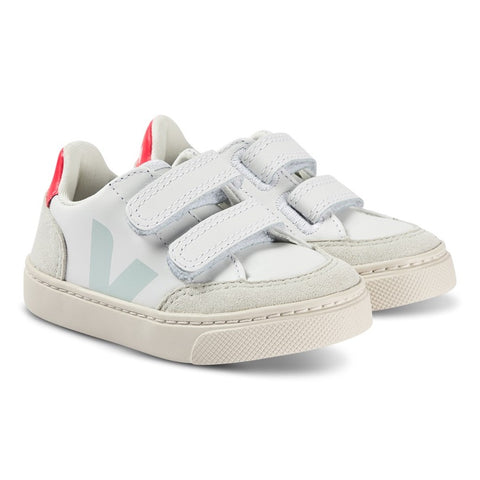 Veja V12 Velcro - White & Menthol